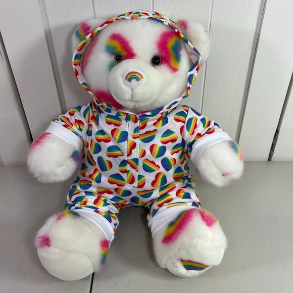 BuildABear Other Build A Bear Summer Hugs Rainbow Bear W New